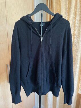the kooples cashmere zip up sweater